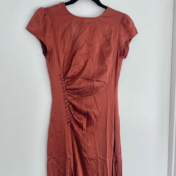 Reformation Tatianna Silk Midi Dress - Picture 6 of 7